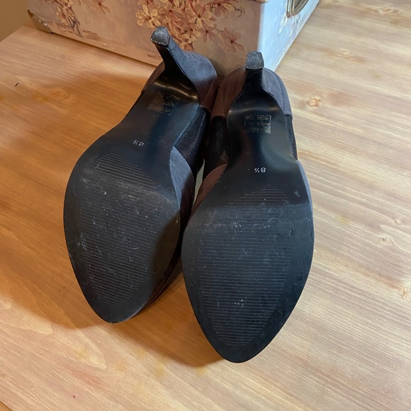 Call it Spring Grey Suede high heels with mesh - Picture 5 of 7